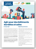 Visuel : Agir pour des bâtiments durables et sains